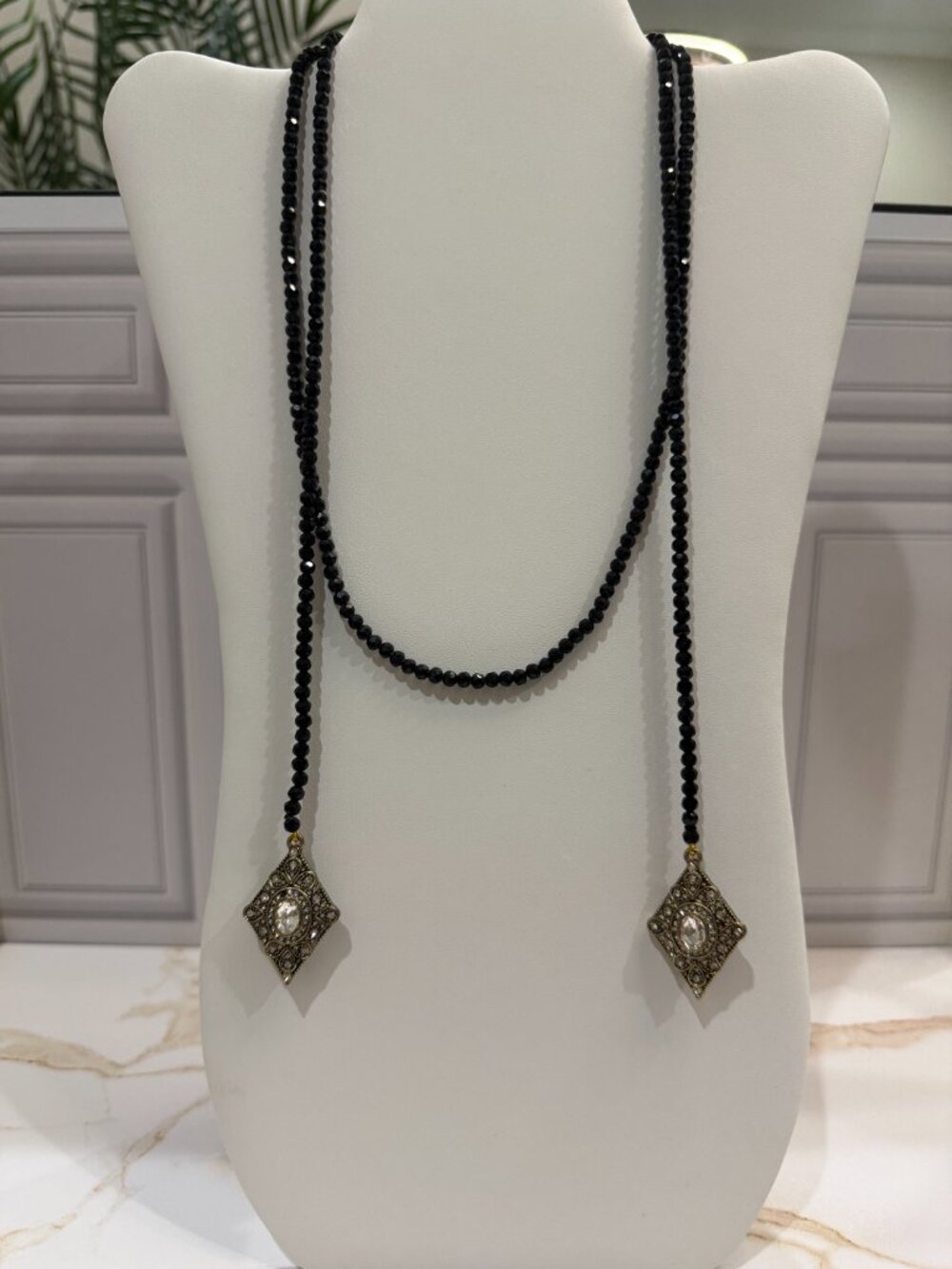 Heidi Daus The Deco Trilogy 3 Pc Necklace Set EUC - Picture 13 of 15